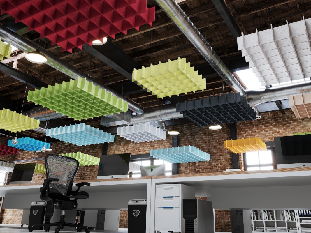 Sufitowe Wyspy Akustyczne - Baffle C.1