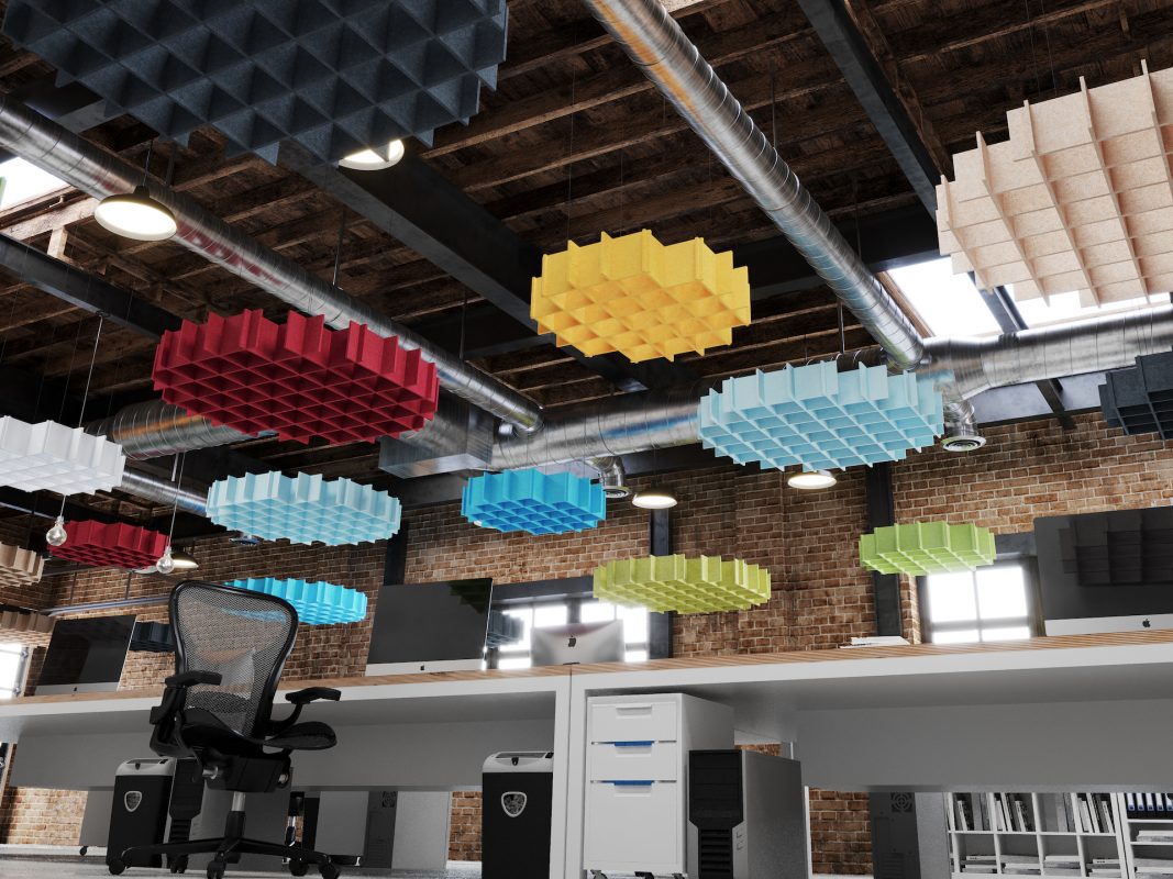 Sufitowe Wyspy Akustyczne - Baffle C.2