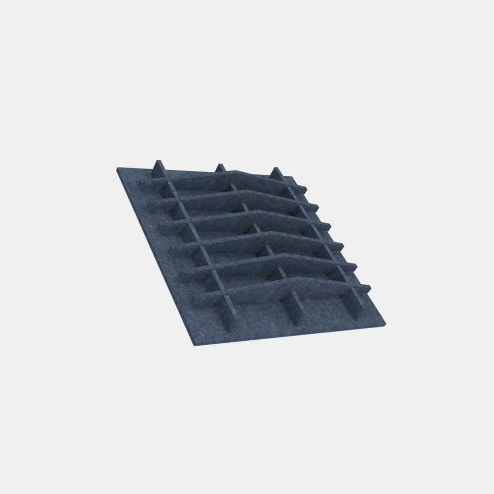 4 x Akustyczna Płyta Sufitowa T.3 ~ 1,44 m2