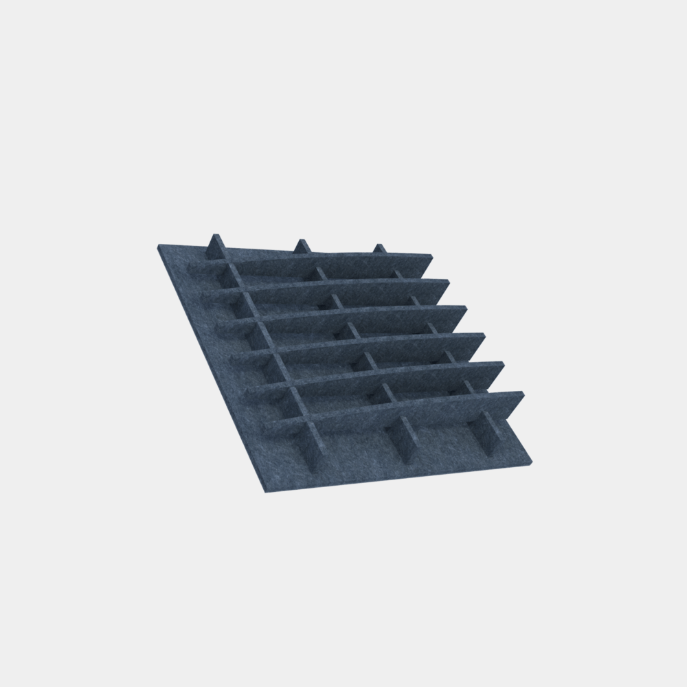 4 x Akustyczna Płyta Sufitowa T.7 ~ 1,44 m2