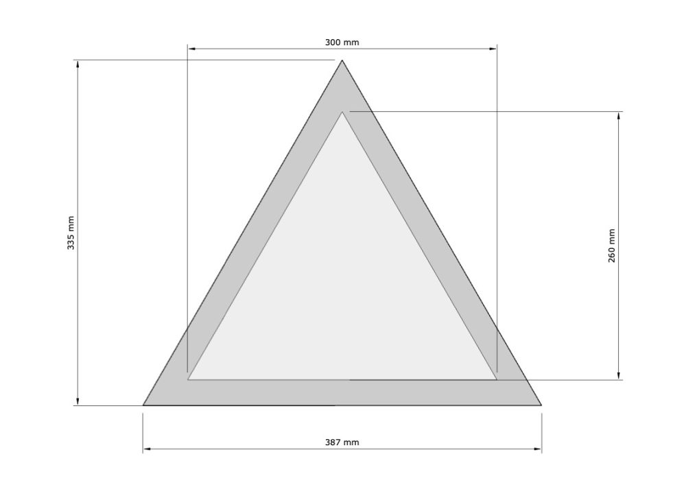 Panel Akustyczny Pro.Felt E.3 Triangle