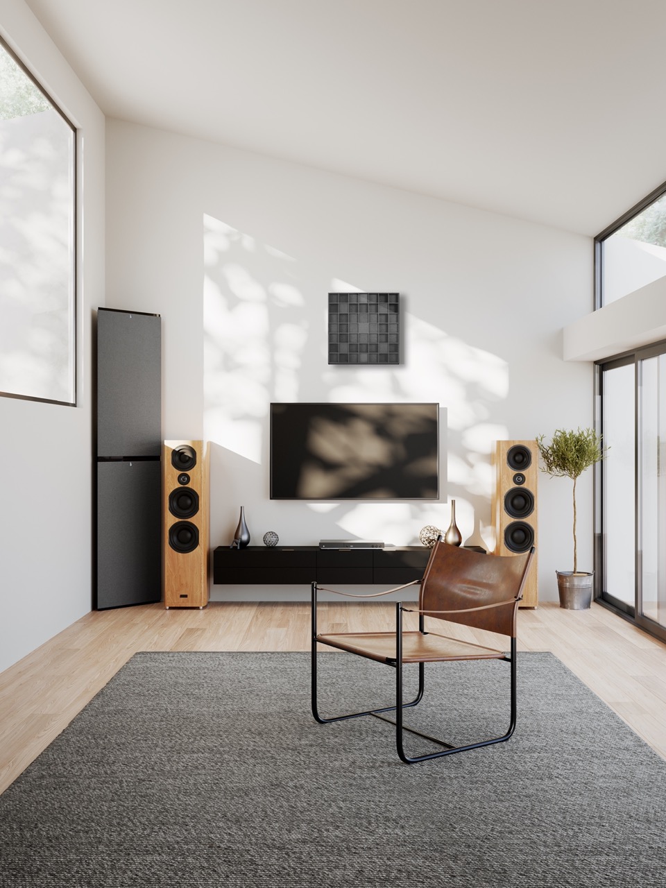 Dyfuzor 2D QRD Tiles