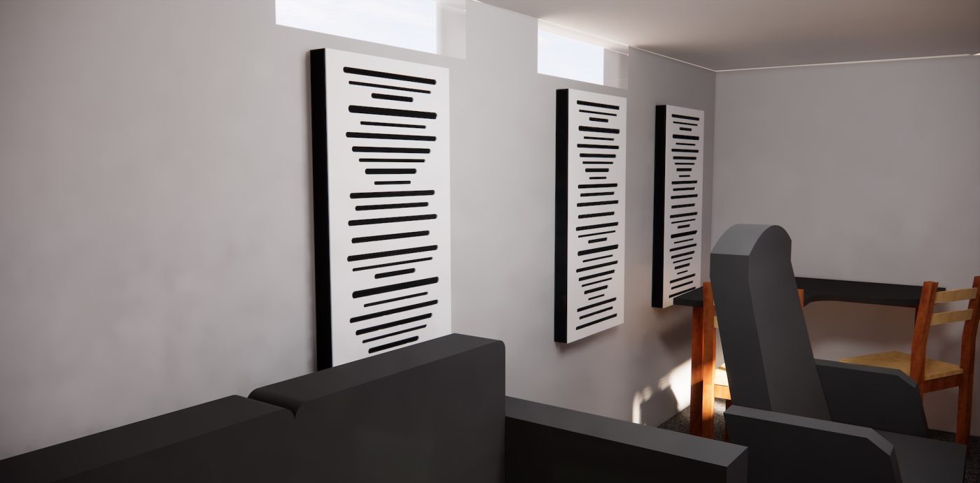 Projekt akustyczny z wizualizacją 3D i symulacją akustyczną