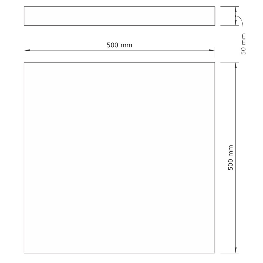 Pianka Akustyczna Square