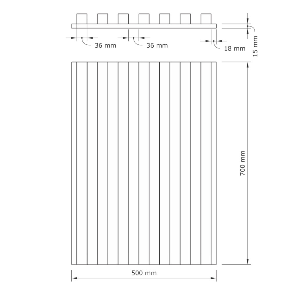 Pianka Akustyczna Lamellas