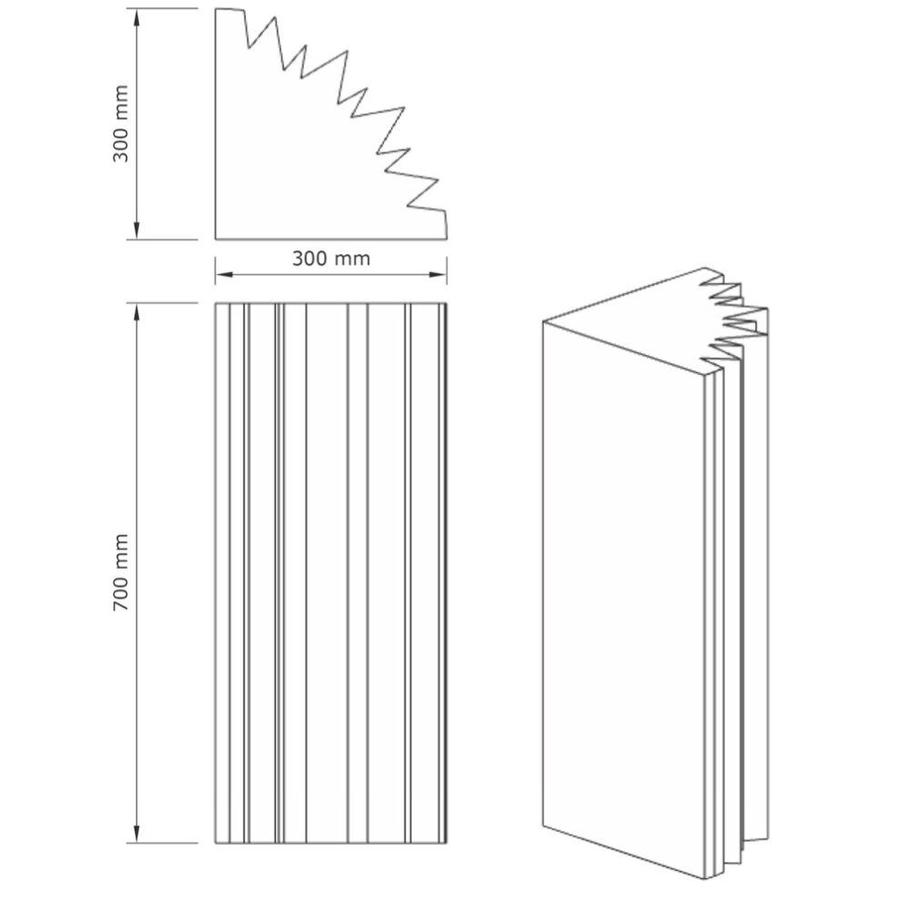 Pianka Akustyczna Cornertrap