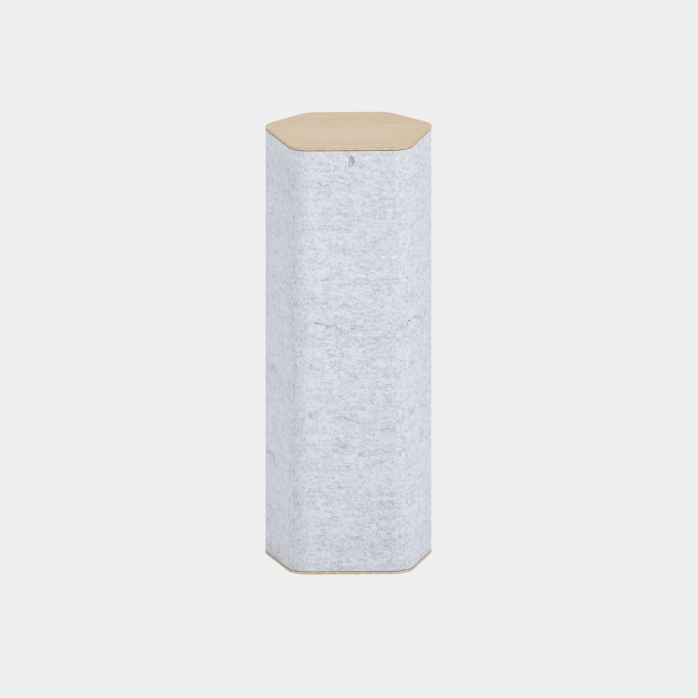 ZESTAW 6: Echo Totem 1,5m White Marble